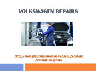 volkswagen repairs
