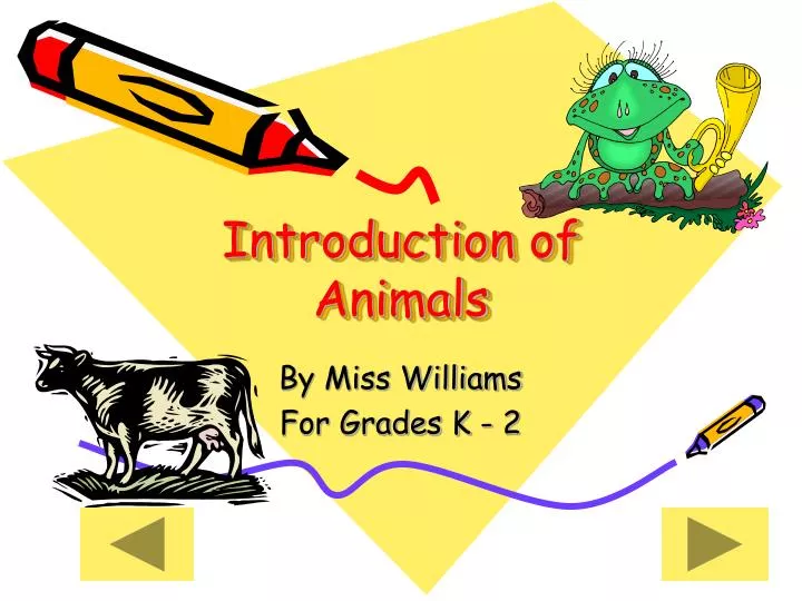 introduction of animals
