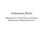 Sedimentary Rocks - slide 1