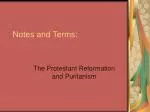 Notes and Terms: - slide 1