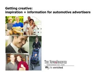 Getting creative: inspiration + information for automotive advertisers