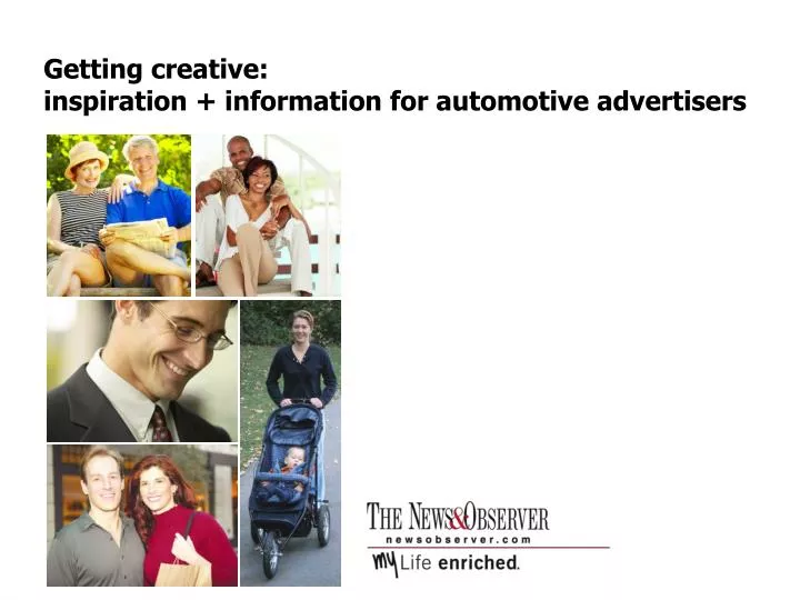 getting creative inspiration information for automotive advertisers