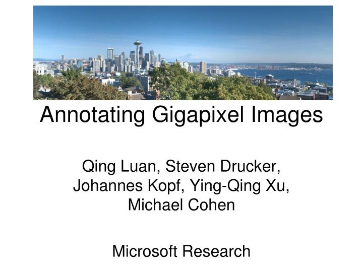 annotating gigapixel images