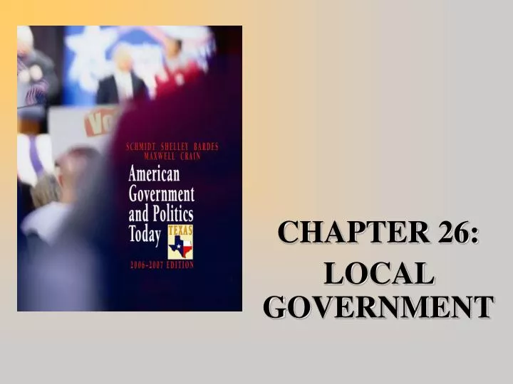 chapter 26 local government