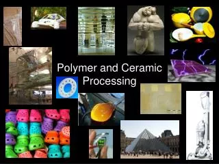Polymer and Ceramic Processing