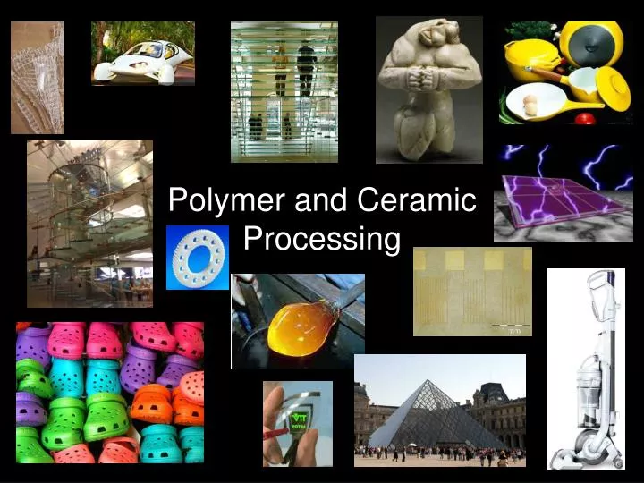 polymer and ceramic processing