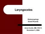 Laryngoceles - slide 1