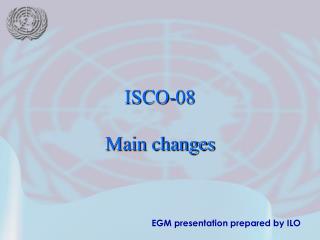 EGM presentation prepared by ILO