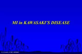 MI in KAWASAKI’S DISEASE