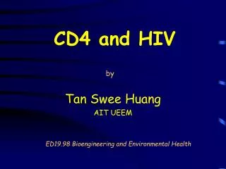 CD4 and HIV