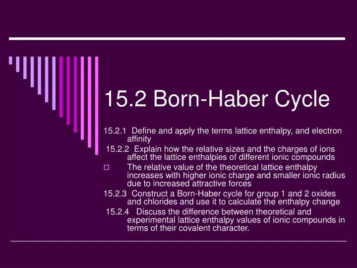 15 2 born haber cycle