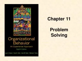 Chapter 11 Problem Solving
