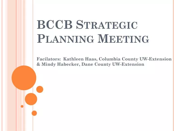 bccb strategic planning meeting