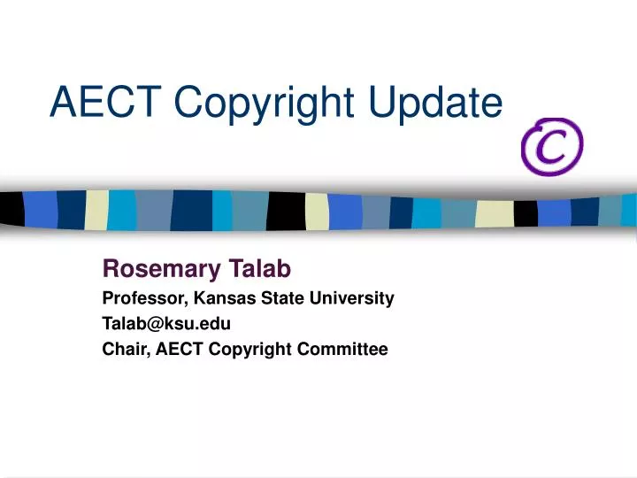 aect copyright update