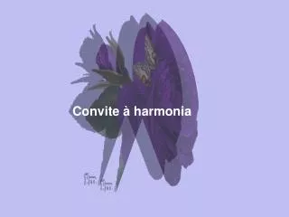 Convite ?? harmonia