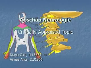 Coschap Neurologie Critically Appraised Topic