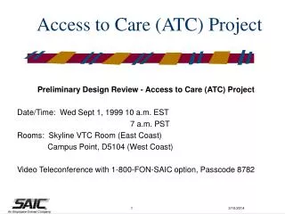 Access to Care (ATC) Project