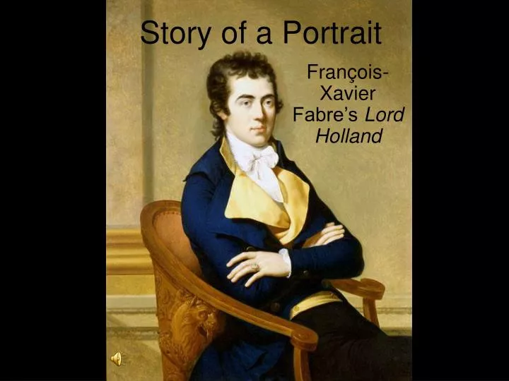 story of a portrait