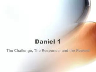 Daniel 1
