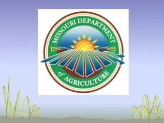 PESTICIDES and Pest Management Paul Andre Missouri Department of Agriculture Pesticide Program