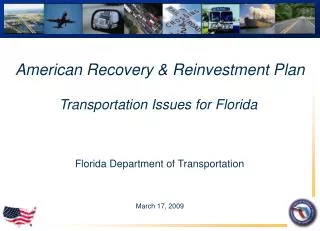 Transportation Issues for Florida