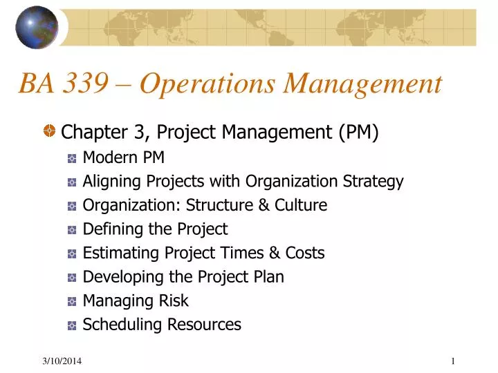 ba 339 operations management