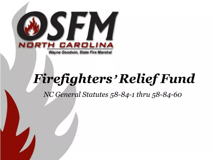 firefighters relief fund