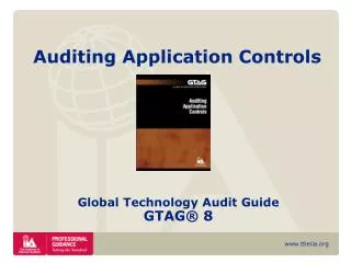 Auditing Application Controls