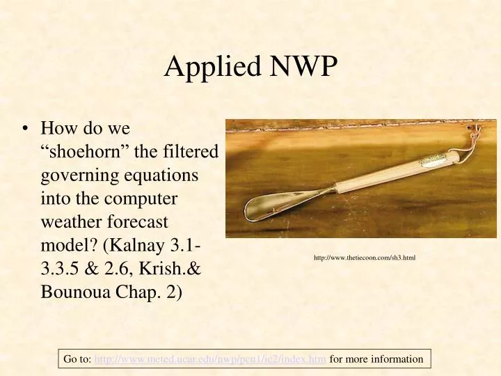 applied nwp