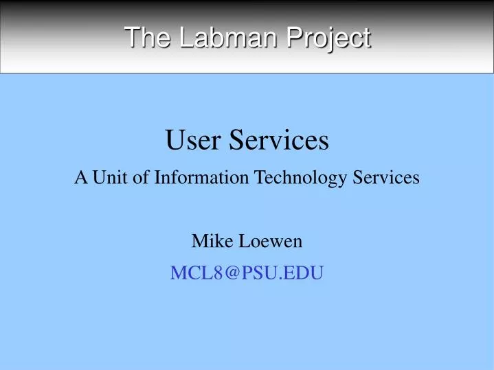 the labman project