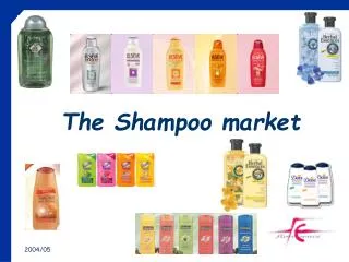 The Shampoo market