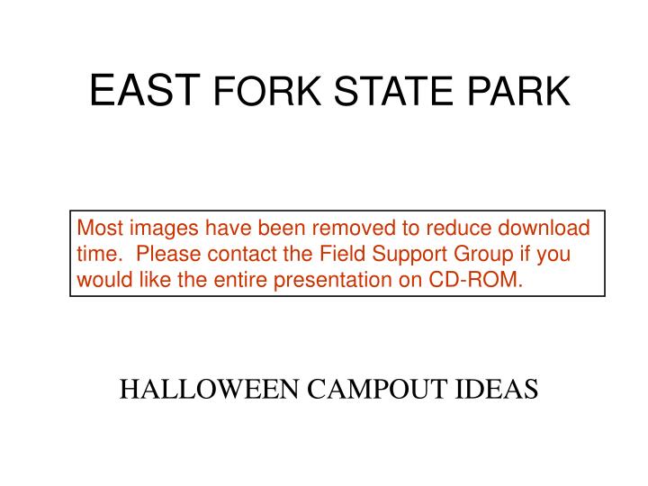 east fork state park