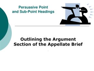 Persuasive Point and Sub-Point Headings