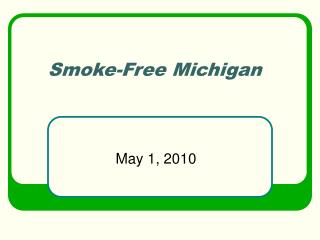 Smoke-Free Michigan
