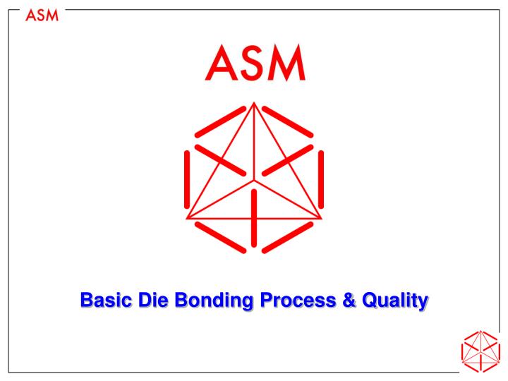 basic die bonding process quality