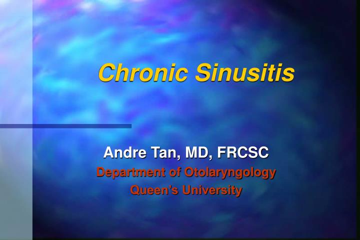 chronic sinusitis