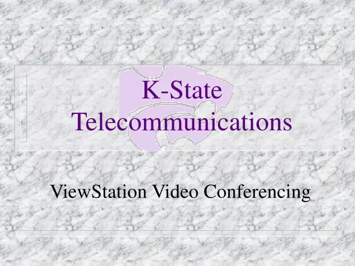 viewstation video conferencing