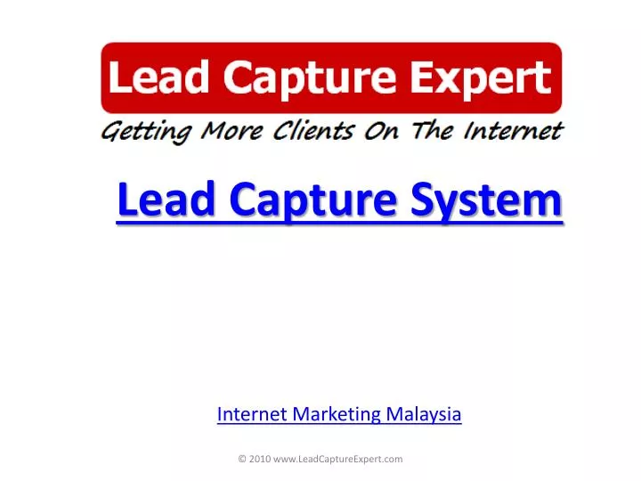 lead capture system internet marketing malaysia