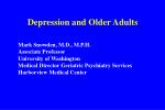 Depression and Older Adults - slide 1