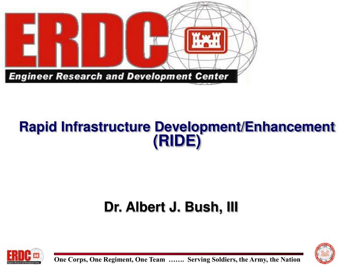 rapid infrastructure development enhancement ride