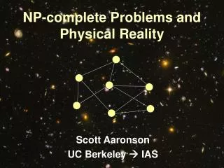 NP-complete Problems and Physical Reality