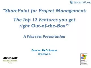 SharePoint For Project Management:Top 12 Features