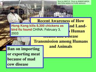 Recent Awareness of How Human Activities and Land-uses are Linked to Human Health and Disease Transmission among Humans