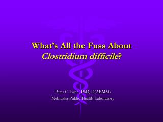 What’s All the Fuss About Clostridium difficile ?