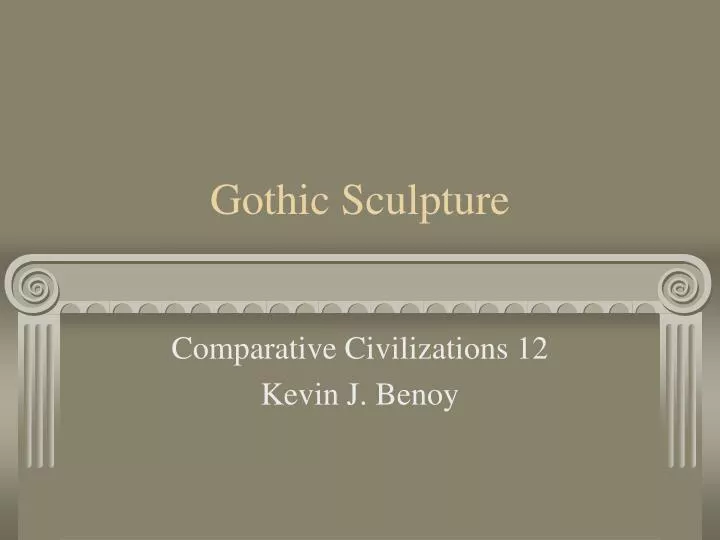gothic sculpture