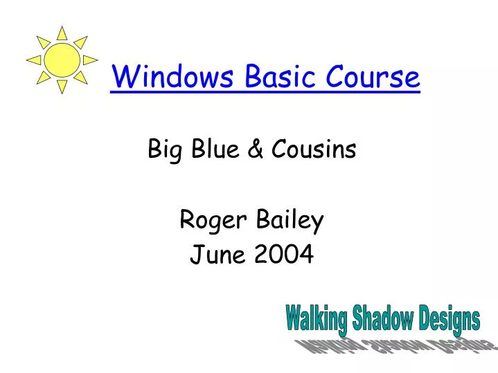 big blue cousins roger bailey june 2004