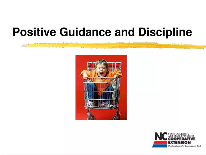positive guidance and discipline