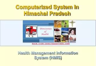 Computerized System In Himachal Pradesh
