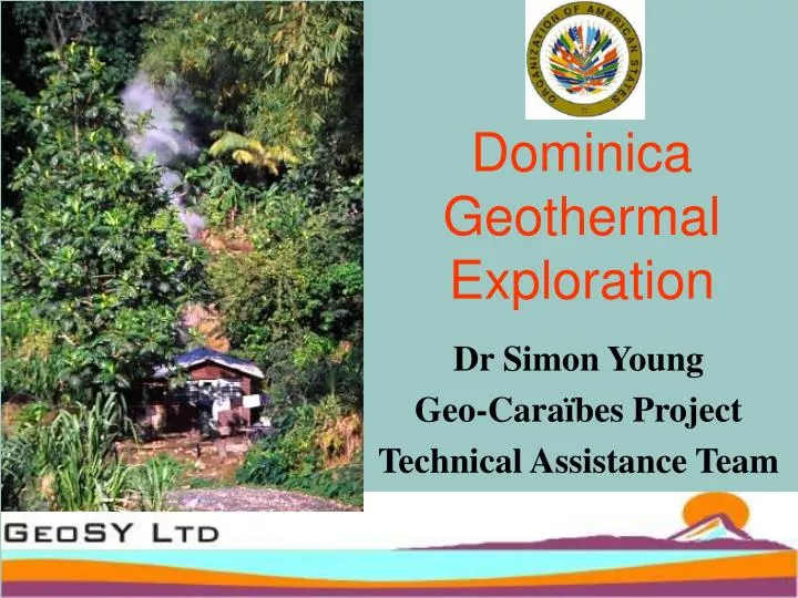 dominica geothermal exploration