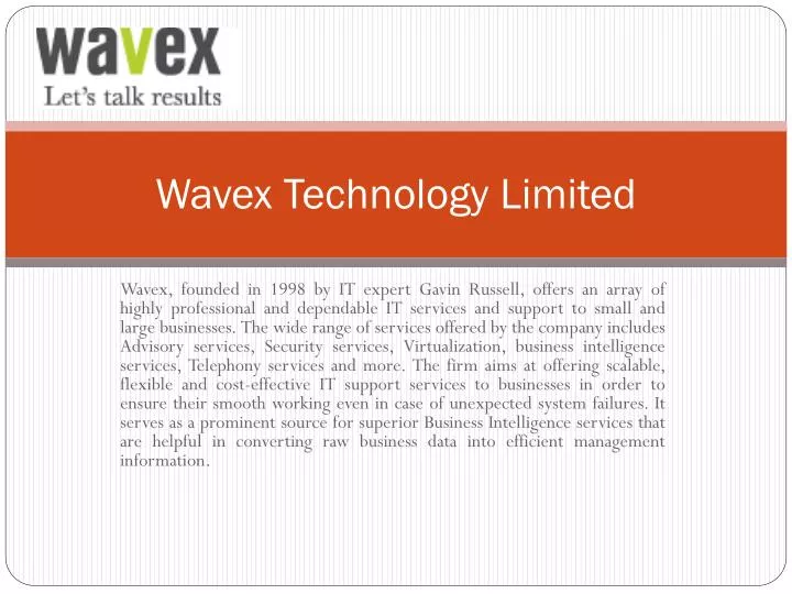 wavex technology limited